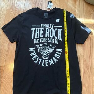 WWE Black 'The Rock' WrestleMania Tee